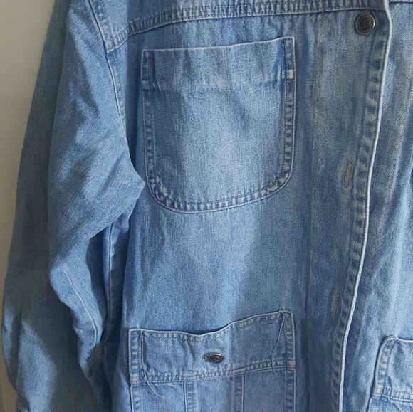 Women's Jeans Jacket - Picture 5 of 9